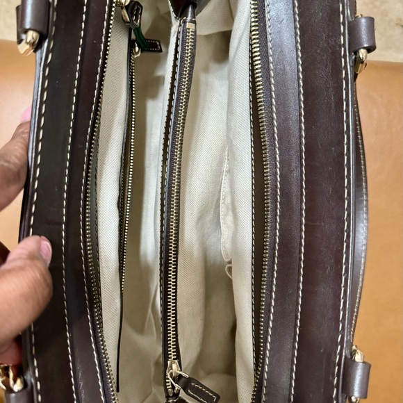 Gucci GG Canvas Web Sherry Line Tote Bag - Picture 5 of 10